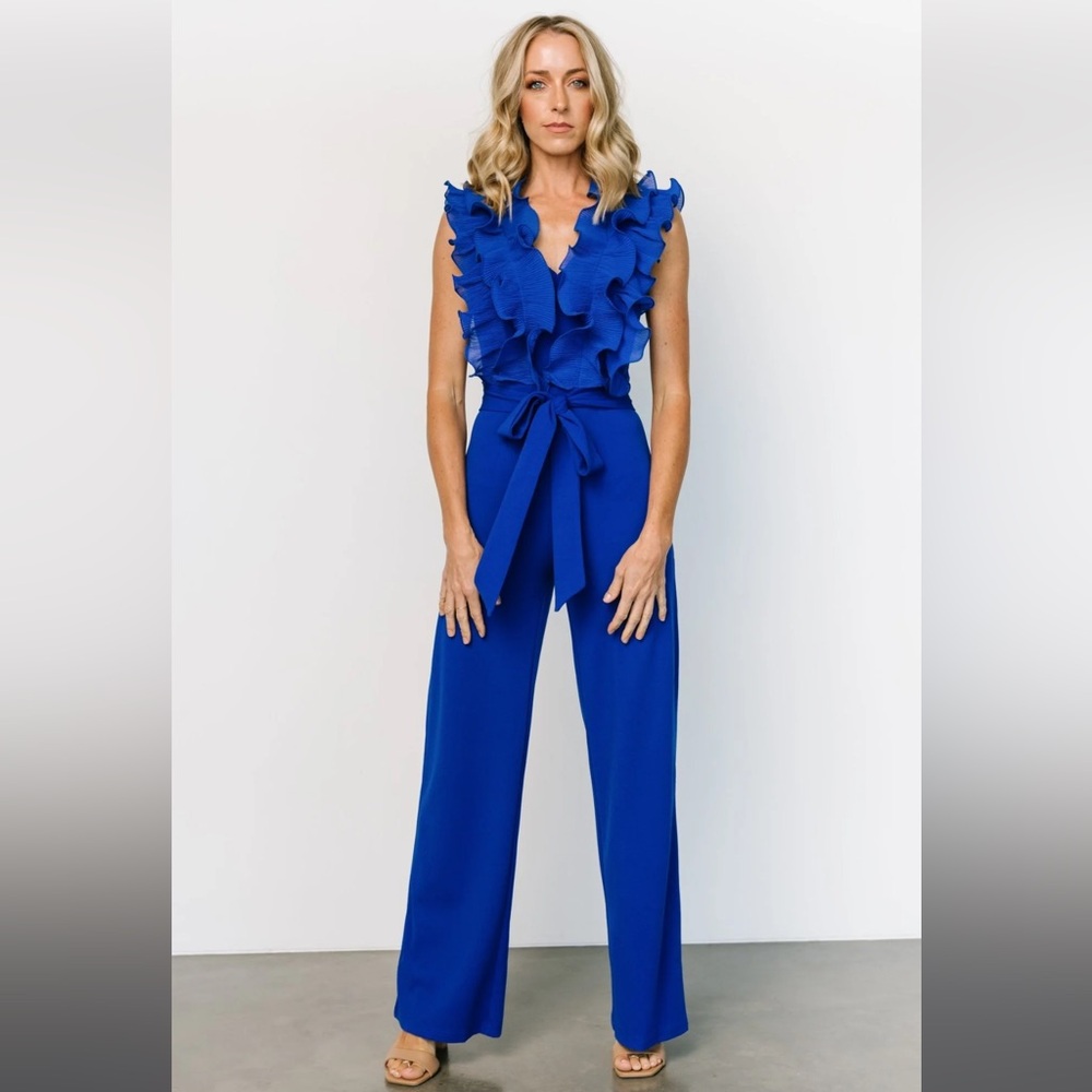 Baltic Born Tyra Ruffle Tank Jumpsuit